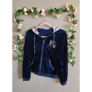 Burberry Velour Sweater